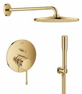 Set cap de duș Grohe Rainshower 26066GL0, baterie cadă-duș Grohe Essence 24058GL1, 26658GL0, 27400GL0, 28362GL1