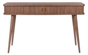 Măsuță tip consolă Zuiver Barbier, lungime 120 cm, maro