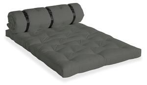 Canapea extensibilă adecvată pentru exterior Karup Design Design OUT™ Buckle Up Dark Grey, gri închis