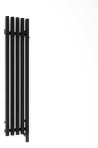 Oltens Stang calorifer electric cu încălzitor 120x26 cm negru mat 55133300