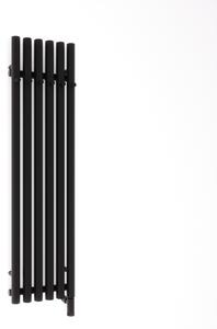 Oltens Stang calorifer electric cu încălzitor 120x31.5 cm negru mat 55134300