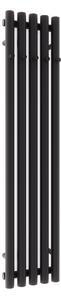 Oltens Stang calorifer de baie decorativ 120x26 cm negru mat 55033300