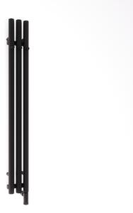 Oltens Stang calorifer electric cu încălzitor 120x15 cm negru mat 55131300