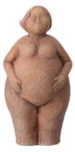 Statuetă din teracotă Bloomingville Sidsel, înălțime 25 cm, maro