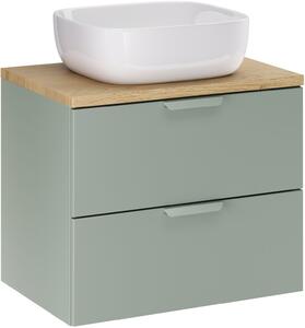 Set dulap Comad Aster Green ASTER GREEN 82-60-46-2S, lavoar Comad Smile UM-6252SMILE40DP, CREMONA 89-60-46 M
