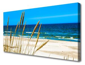 Tablou pe panza canvas Ocean Beach Peisaj Maro Albastru