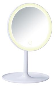 Oglindă cosmetică cu ancadrament LED Wenko Turro, alb