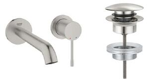 Set baterie lavoar Grohe Essence 19408DC1, dop pentru lavoar Grohe 65807DC0