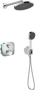 Set baterie cadă-duș Hansgrohe Ecostat 15708000, cap de duș Hansgrohe Activera S 28056000, 26888000, 27413000, 01800180, 28276000, 28033000
