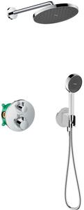 Set baterie cadă-duș Hansgrohe Ecostat 15758000, cap de duș Hansgrohe Activera S 28056000, 26888000, 27413000, 01800180, 28276000, 28033000