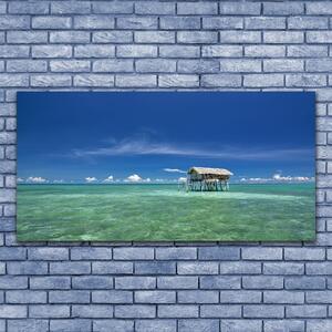 Tablou pe panza canvas Sea Peisaj Albastru