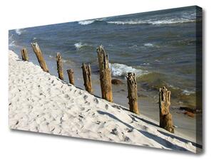 Tablou pe panza canvas Sea Beach Peisaj Maro Albastru
