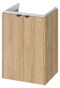 Cersanit Ovida dulap 49.4x40x70 cm sub chiuveta pe perete stejar S1058-009