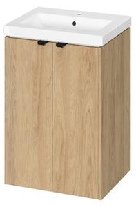 Cersanit Ovida lavoar cu dulap 50 cm stejar S4047-004