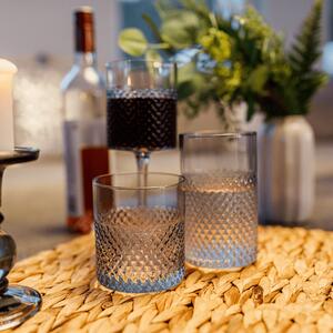 KONDELA Pahare pentru whisky/apă, set de 6, 360 ml, pahar fumuriu, AVEIRO TIP 1