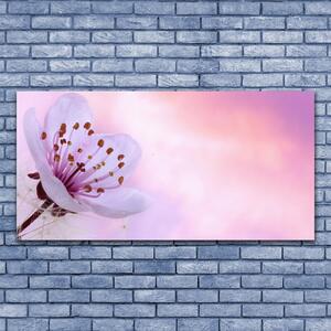 Tablou pe panza canvas Florale flori roz