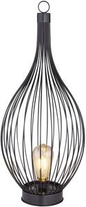 Globo Lighting Solar lampă solară de podea 1x0.06 W negru 33672