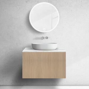 Set dulap Oltens Lun Rilla 60028060, blat Oltens Tera 63025990