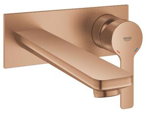 Grohe Lineare baterie lavoar ascuns Brushed Warm Sunset 23444DL1
