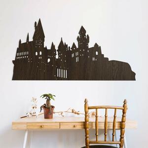 DUBLEZ | Tablou din lemn inspirat din Harry Potter - Hogwarts
