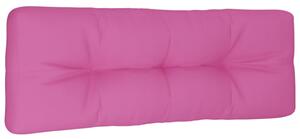 Pernă de paleți, roz, 120x40x12 cm, textil
