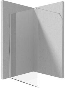 Deante Kerria Plus perete cabină de duș walk-in 140 cm crom luciu/sticla transparentă KTS_034P