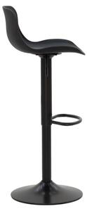 Scaun Bar Watt Polipropilena Negru