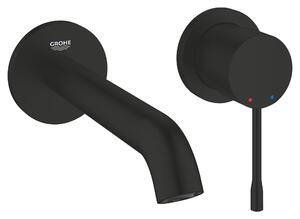 Grohe Essence New baterie lavoar ascuns negru 194082431