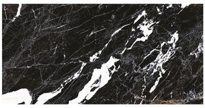 Gresie rectificata portelanata Eagle Black, 59.5 x 119.5