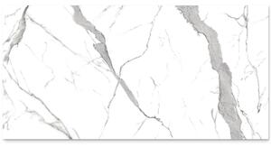 Gresie vitrificata Living Digital Calacatta Elite, bookmatch A, glossy, 120 x 240