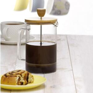 Filtru cafea / ceai Nordic, Ambition, 350 ml, sticla, transparent