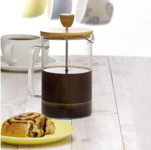 Filtru cafea / ceai Nordic, Ambition, 600 ml, sticla, transparent