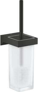 Grohe Selection Cube perie de toaletă înșurubat negru 408572430