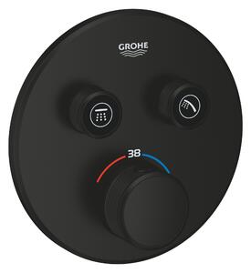 Grohe Grohtherm SmartControl baterie cadă-duș ascuns cu termostat negru 291192430