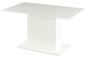KONDELA Masă de sufragerie, albă, 138x79 cm, OLYMPA