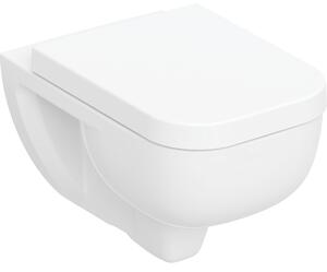 Geberit Selnova Square set vas și capac agăţat fără margine cu spălare turbionară alb lucios 503.154.00.1