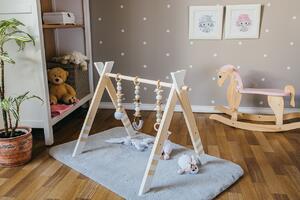Centru de activitate din lemn pentru bebeluși Baby Gym