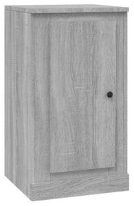 Servantă, gri sonoma, 37,5x35,5x67,5 cm, lemn prelucrat