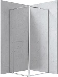 Deante Square cabină de duș 90x90 cm pătrat crom luciu/sticlă transparentă KQB_0099P