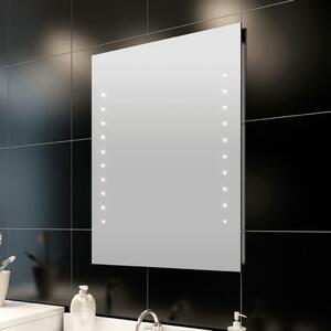 Oglinda de baie cu lumina LED 60 x 80 cm