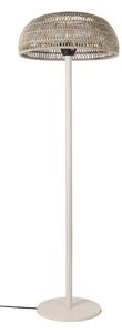 Radiator cu picioare Calenza, culoare nisip, 200 cm, 3 trepte, IP44 - Lucande Lucande, Calenza, Bej, Metal, Modern