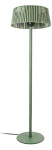 Radiator de terasă Pyravo, verde, 200 cm, aluminiu, IP44 - Lucande Lucande, Pyravo, Verde, Metal, Modern