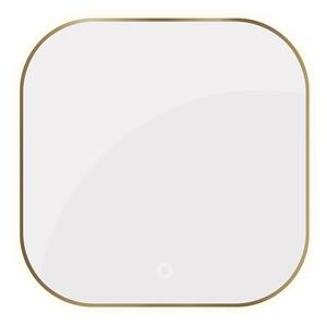 Oltens Nordlis oglindă 80x80 cm pătrat cu iluminare cu covoraș de încălzire 64122510