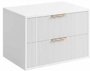 Rea Mono dulap 60x47x48 cm sub chiuveta pe perete alb REA-M0402