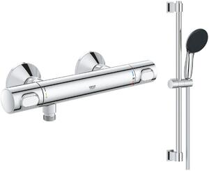 Set baterie de duș Grohe Precision 34840000, set de duș Grohe Vitalio Start 27942001