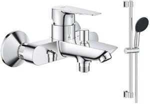 Set baterie cadă-duș Grohe Start Edge 24198001, set de duș Grohe Vitalio Start 27942001