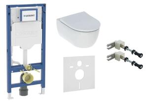 Set cadru încastrat Geberit Duofix 111.320.00.6, vas WC Geberit iCon 503.233.00.1, 111.815.00.1, 156.050.00.1