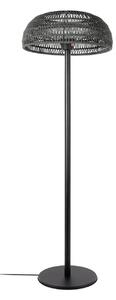Radiator de podea Calenza, negru, 200 cm, 3 trepte, IP44 - Lucande Lucande, Calenza, Negru, Metal, Modern