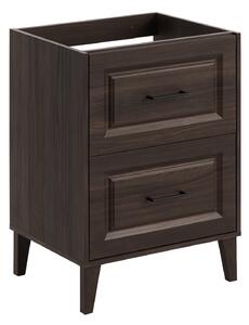 Comad Dorothy Ristretto dulap 60x46x82 cm sub chiuveta pe picioare stejar DOROTHY RISTRETTO 82-60-46-2S
