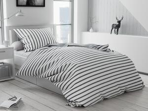Lenjerie de pat din bumbac Culoare gri, SLIEMA Dimensiune lenjerie de pat: 70 x 90 cm | 140 x 220 cm